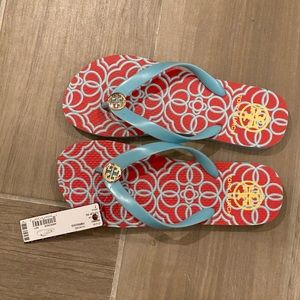 Tory Burch Printed Thin Flip-Flops